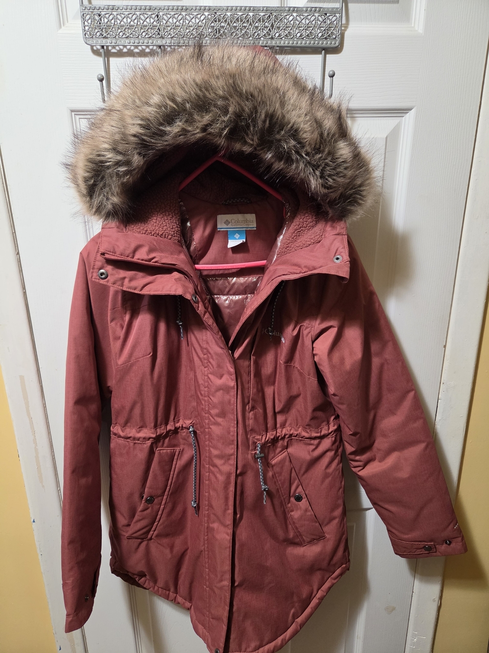 Columbia Women's Rosewood Ski Parka with Faux Fur Hood